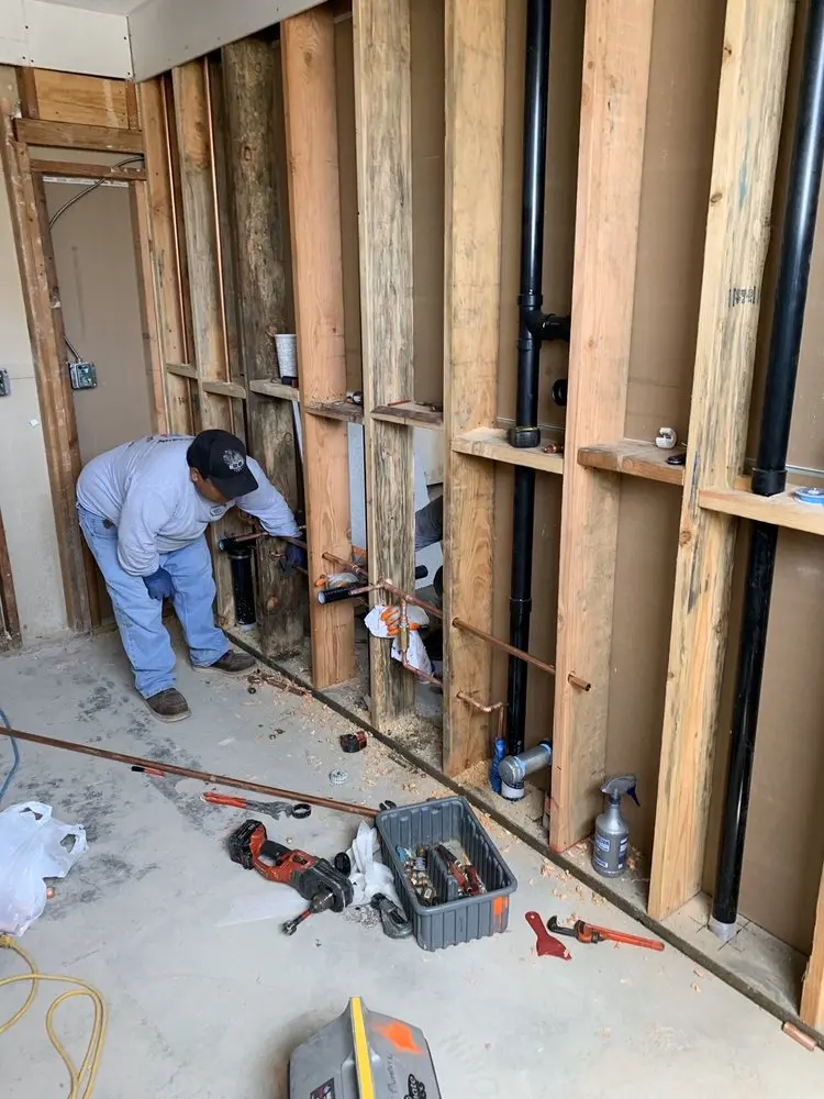 Commercial rough-in plumbing for Water Heater Replacement in Linthicum Heights